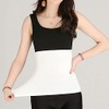 MilyaDE Cotton Kidney Warmer Shirt Extension Hip Warmer Elastic Waist