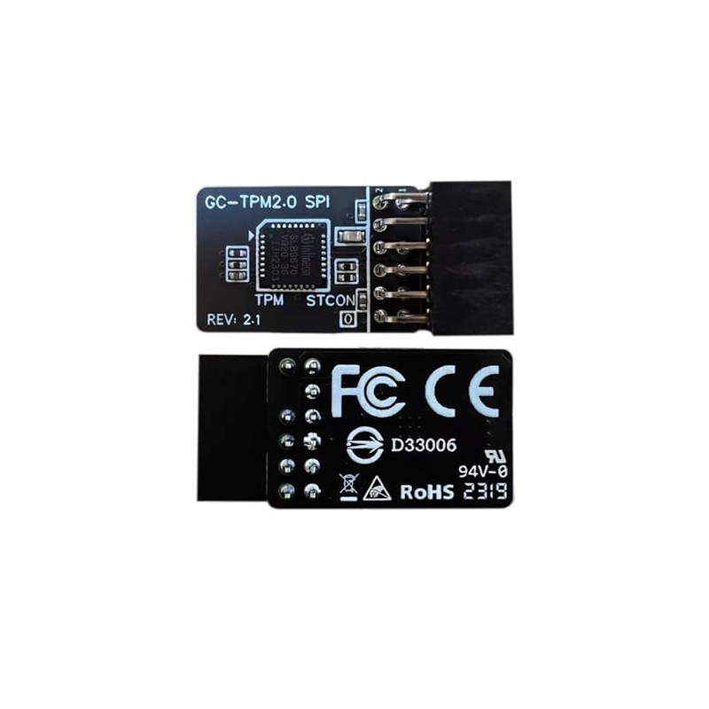NUHFUFA TPM 2.0 Security Module SPI 2.0 (12-1) pin Security