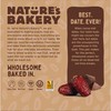 Nature’s Bakery Double Chocolate Brownie Bars, Whole Grains, Dates, and
