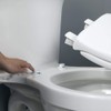 MAYFAIR Toilet Seat will Slow Close and Never Come Loose,