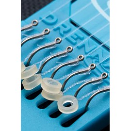 Drennan Hooks to Nylon Plate Length 6 inch Power Bandit Size 16