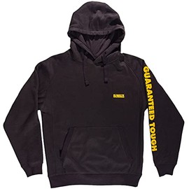 DEWALT Men's Guaranteed Tough Hoodie (Large, Black)