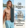 Fit-Flip Microfibre Towel, Compact, Ideal as a Sports Towel, Travel