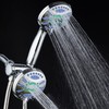 AquaStar Elite 3-in-1 High-Pressure 48-mode Spa Shower Head Combo with