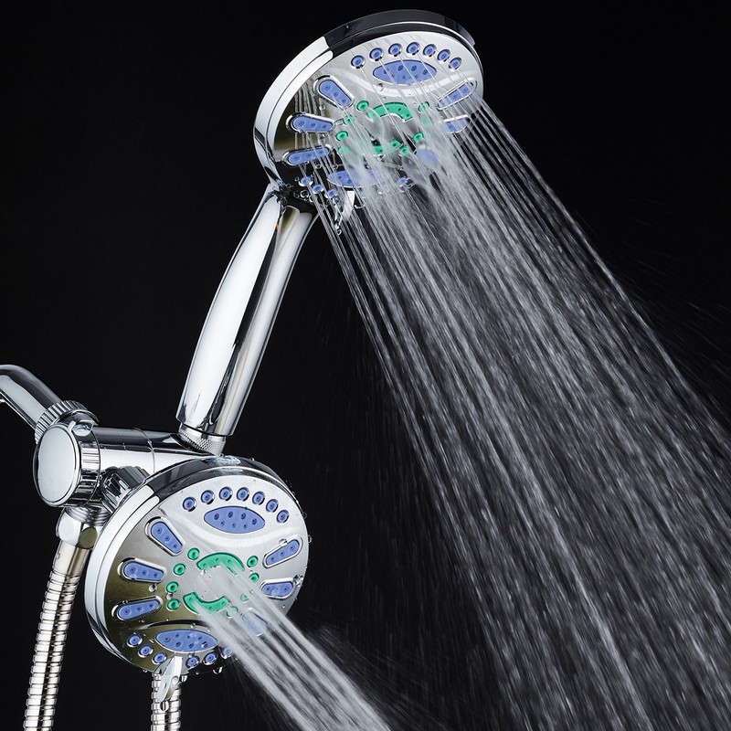 AquaStar Elite 3-in-1 High-Pressure 48-mode Spa Shower Head Combo with