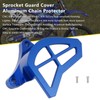 Frezon Sprocket Guard Cover Aluminum Chain Protector For Yamaha YZ125