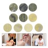 FOMIYES 10pcs Jade Stone Eyelash Extension Pad Holder for Easy