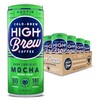 High Brew Coffee, Cold Brew Coffee, Dark Chocolate Mocha, 8