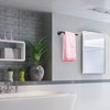 30 cm Bath Towel Bar, Stainless Steel Matte Black Towel