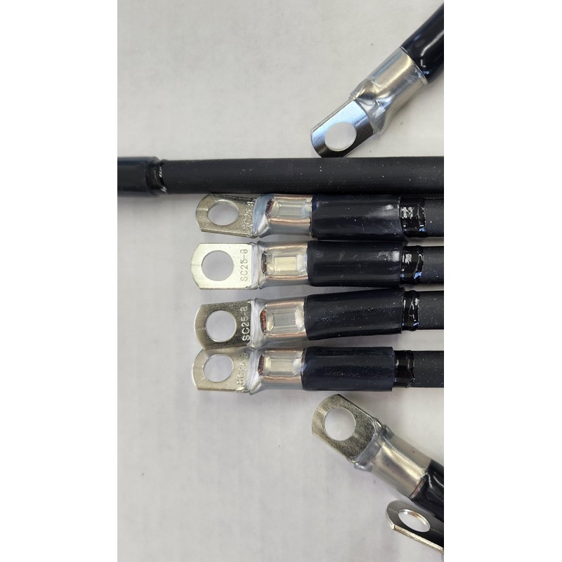 True® 7 Piece Complete Battery Cable kit Compatible with EZGO