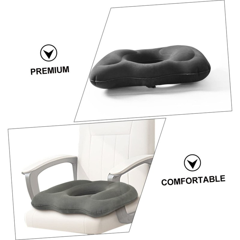 Mobestech Inflatable Lumbar Support Cushion Breathable Bedsore Pad for Elderly