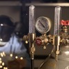 YESWELDER Dual Output Argon Regulator Flow Meter Mig Tig, 0-4500PSI,