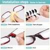 Eyeglass Nose Pads-Upgraded Soft Silicone Adhesive Glasses Nose Pad, Anti-Slip