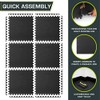 ProsourceFit Weaved Pattern Extra Thick Exercise Puzzle Mat 3/4-inch, EVA
