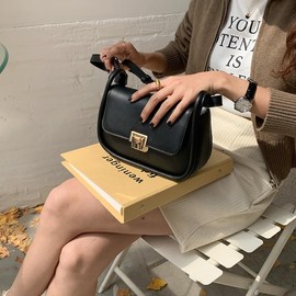 ZEWZI Shoulder Bag Women's Small Handbags PU Leather Shoulder Bag Aesthetic Bags Shoulder Bag Crossbody Bag Handbag Handbag Small for Teenage Girls, Za#black