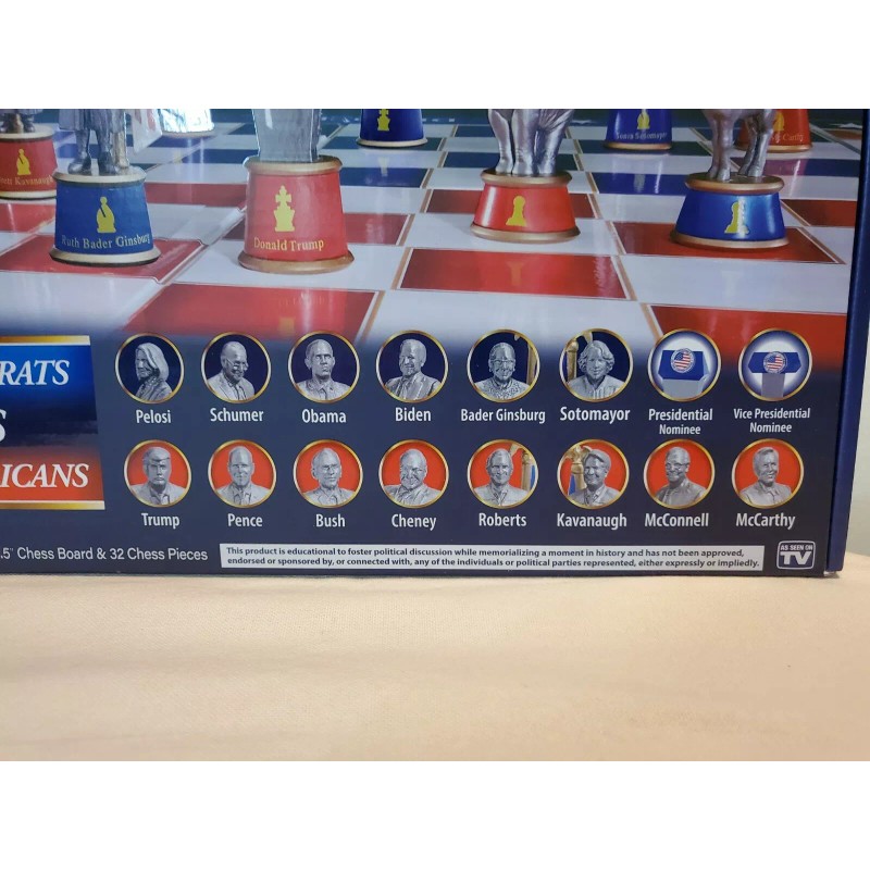 Bulbhead New Sealed 2020 Battle For The White House Chess