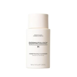 Dermatology M Honeysuckle Cleanser | Soothing, Soap-Free Face Wash with Herbal Extracts for Balanced, Hydrated Skin - Suitable for Sensitive Skin Prone to Acne, Eczema, and Redness