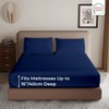 Rohi Super King Fitted Sheet 100% Microfibre – 16'' (40cm)