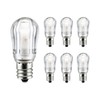 Sunlite S6 LED Night Light Bulb, 1 Watt (10W Equivalent),