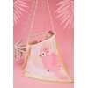 PIPPA Parrot Knitted Blanket for Girls, 70 x 90 cm,