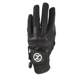 Zero Friction Men's Ultra Feel Cabretta Leather Left Hand Golf Glove, Black