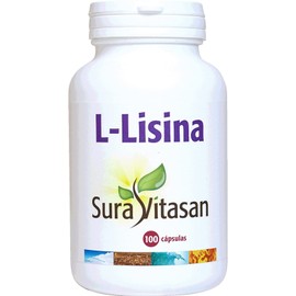 L-Lysine 500 mg/100 Capsules Sura Vitasan