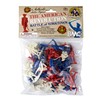 BMC Revolutionary War Plastic Army Men - 34 British, American,