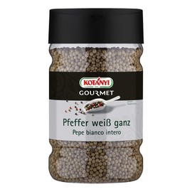 Kotanyi Pepper White Whole Spices for Large Consumers and Catering 750 g