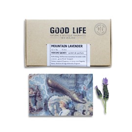 Good Life Mountain Lavender Scented Sachets | Designed in New Zealand | 12 Sachets