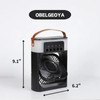 OBELGEOYA Misting Fan - Cooling Spray Humidifier Fan for Summer