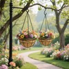 6 Pack 16 Inch Coco Liners for Hanging Baskets Coconut