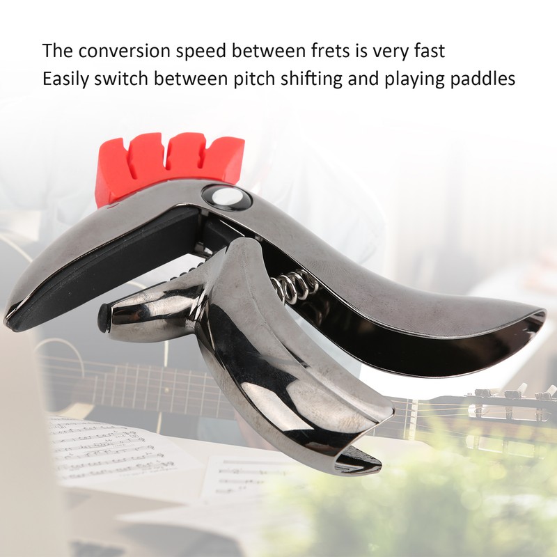 Bird Shape Guitar Capo Zinc Alloy Easily Switch Folk Pop