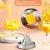 Bigwinyep Mason Jar Juicer Lid, 304 Stainless Steel Manual Juicer