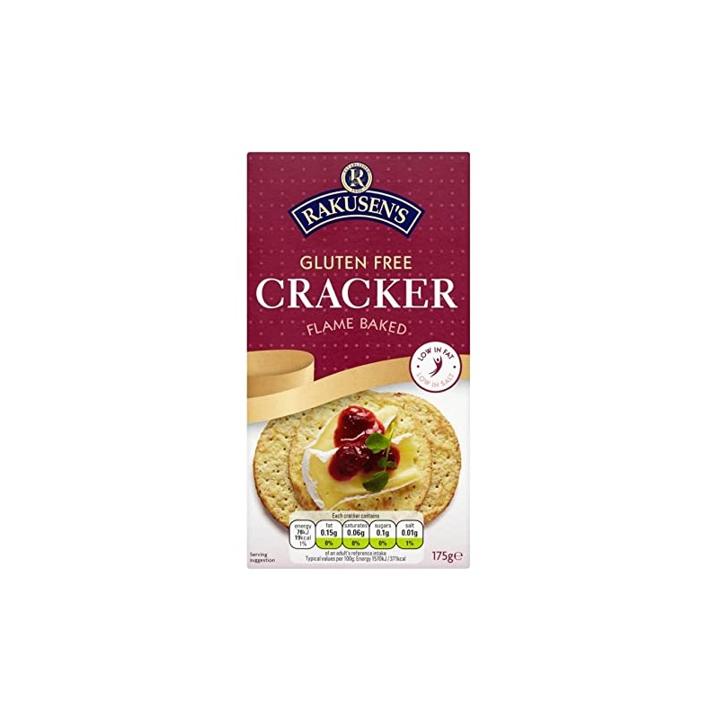 Rakusen's of Yorkshire Gluten Free Flame Baked Matzos, 200g