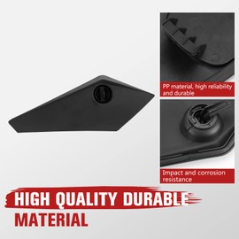 A & UTV PRO Spark Front Access Cover, Side Fairing Lock Cover Kit for Sea-Doo Spark 60 900 Trixx 2015-2020 Accessories, Replace OEM #291004155, Black, 1PCS