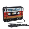 Boutique De FGG Retro My Music Cassette Crystal Clutch Prom