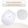 Patelai 15 Pieces 5 Gallon Paint Strainer Bags White Regular