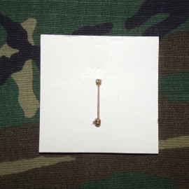 Original WW2 US Army 25th Armored Infantry Bn DUI Pinback Crest (NS Meyer)