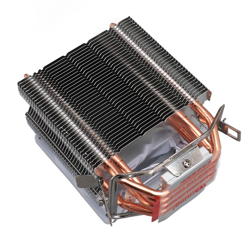 CPU Air Cooler 3.5in 4 Heat Pipes 3pin 12VDC 48CFM
