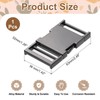 sourcing map Metal Quick Side Release Buckle, 32mm/1.3" Collar Buckles