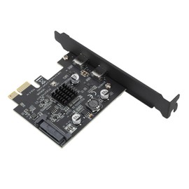 USB 3.2 PCI Express Expansion Card Gen2 10Gbps PCIe Expansion Card, Type C PCI Express (PCIe) Expansion Card USB Card for Desktop PC