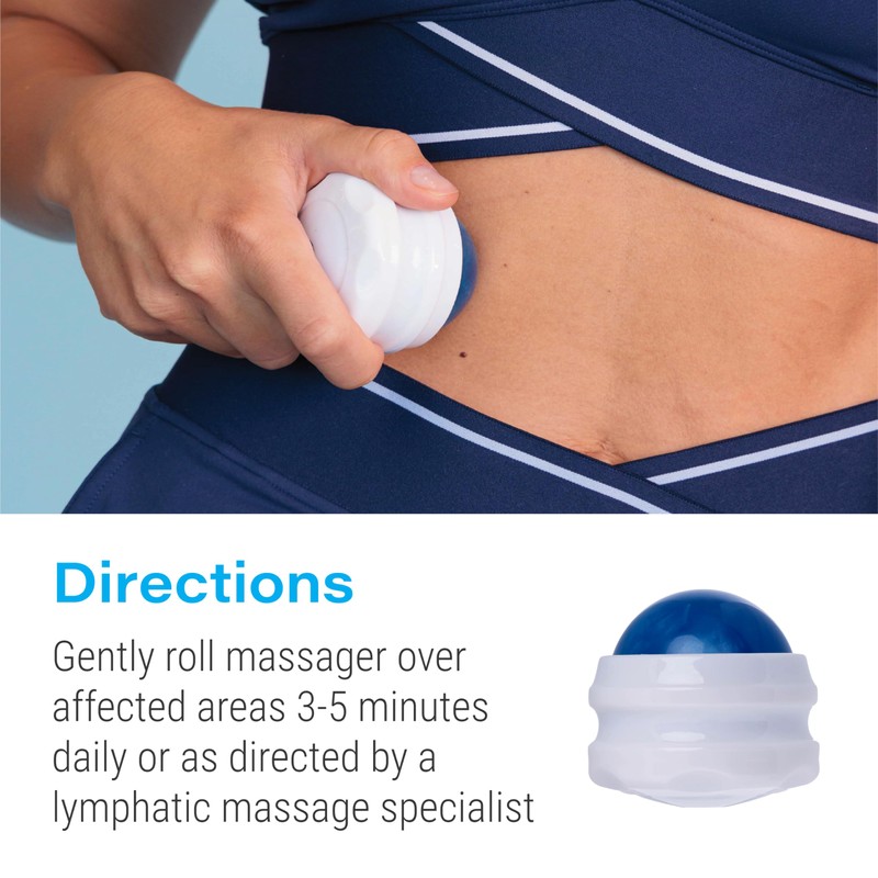 Bruizex Arnica Coconut Lymphatic Massage Oil & Fibro Roller Lymphatic