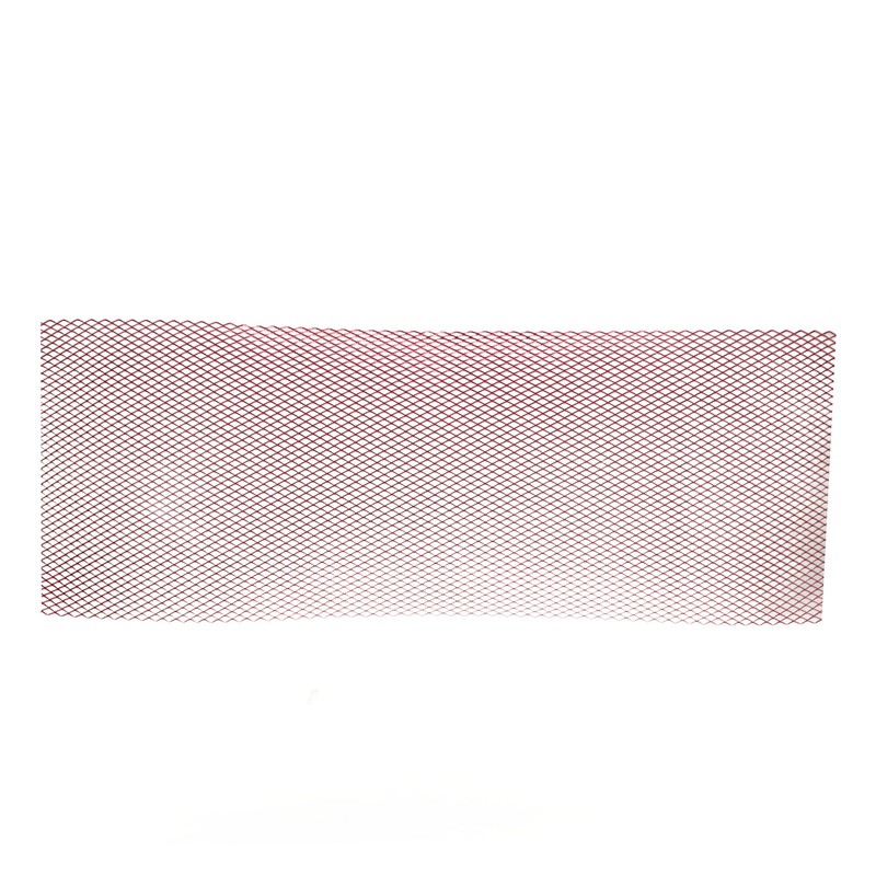 Car Front Center Grid Grille Rhombic Mesh Stable Structure Aluminum