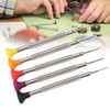 Accuracy Screwdriver Set, 5 Extra Replace Blades Miniature Screwdriver Set