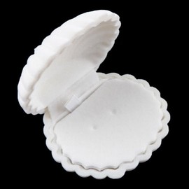 JJLFresheners Sea Shell Shape Jewelry Box for Earring Ring Necklace Display Storage Organizer Gift Velvet Shell Jewelry Boxs