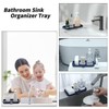 MicoYang Silicone Bathroom Soap Dishes with Drain Spout-Kitchen Sink Organizer,Sponge