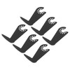 10Pcs Oscillating Saw Blade Sickle Shape High Speed Steel Multitool
