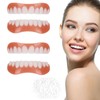 2 Pairs of False Teeth Veneers, Veneer Teeth Cosmetic Tooth