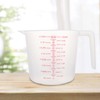 GBACHOOSE 12 Pcs Plastic Measuring Jugs, 1 Litre Plastic Jug