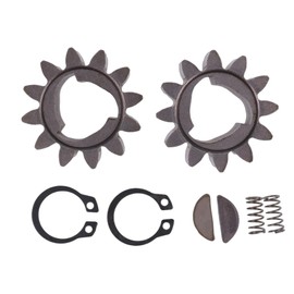 TCINDRR Drive Gear Kit 12 Teeth 42661-VE2-800 Gears & 42672-VE2-800 Keys & Springs & Clips Compatible with 21" Honda Mower HRR216 HRS216 HRB216K4 HRB216K5